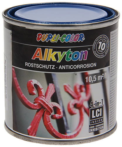 Alkyton Roestbescherming Gentiaanblauw Ral 5010 250ml