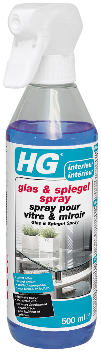 Hg Glas & Spiegelspray 500ml