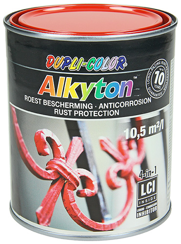 Alkyton Roestbescherming Vuurrood Ral 3000 750ml