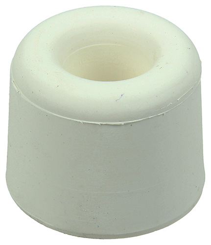 Rubber Deurstoppen Wit 30x25mm - 2st