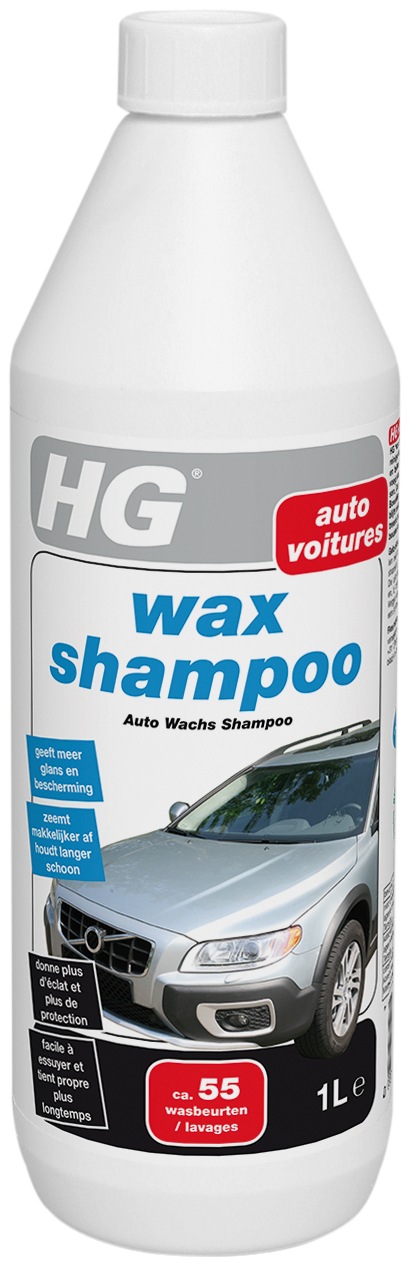 Hg Car Wax Shampoo 1l