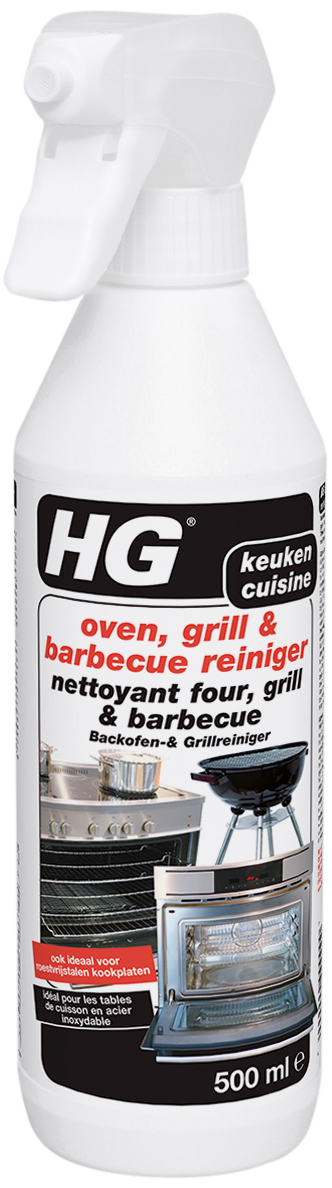 Hg Nettoyant Four, Grill & Barbecue 500ml