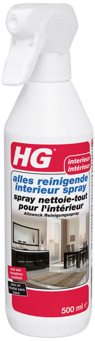 Hg Spray Nettoie-tout Pour L'intérieur 500ml